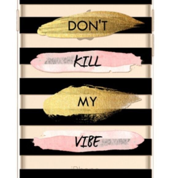 10/$25🦋 Don't Kill My Vibe iPhone 6/6S Case - Picture 2 of 7